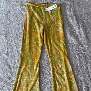 NWT colourful zara pants
